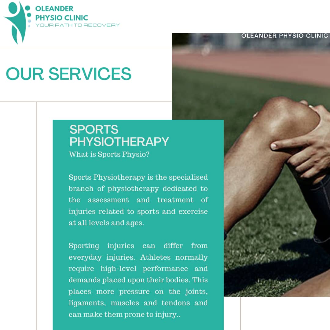 Sports Physiotherapy at Oleander Physio Clinic